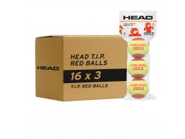 Head T.I.P. Red Tennisbälle für Kinder 16x 3er Beutel im Karton