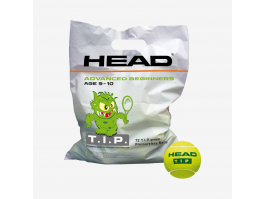 HEAD T.I.P. Green 72 Tennisbälle für Kinder im Kunststoffbeutel 