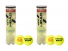 2x Head WTB ONE Tennisbälle offizieller Ball WTB Premium-Turnierball 4er Dose 