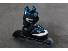 K2 Roadie Jr. Pack Boy's Inliner Skates Kinder größenverstellbar mit Schützerset Inlineskates