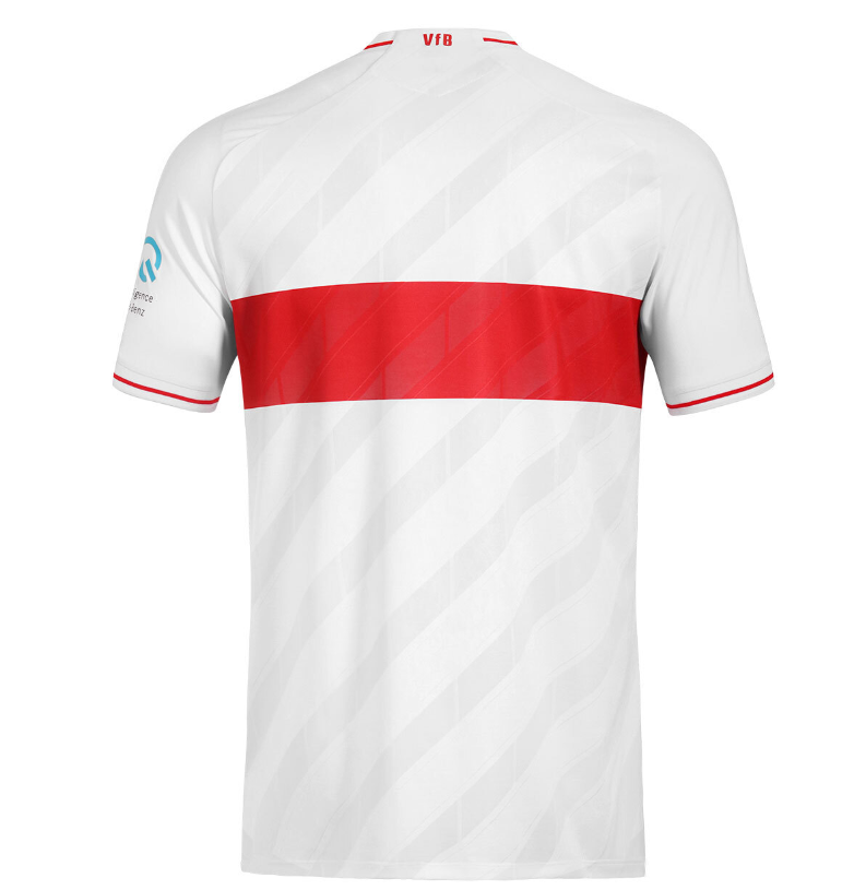 JAKO VfB Stuttgart Heimtrikot - Offizielles Home Jersey Mit 3D Club Logo