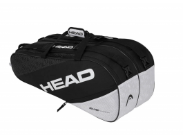 Head Elite 9R Supercombi Tennistasche Backpack- und Schulter-Tragesystem