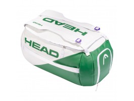 Head White Proplayer Sport Bag Tennistasche Rucksack-Tragesystem Wimbledon 