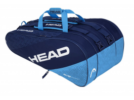 Head Elite 12R Monstercombi Tennistasche Backpack- und Schulter-Tragesystem