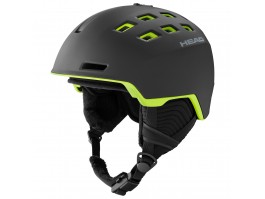 Head Rev black/lime Ski&Snowboardhelm