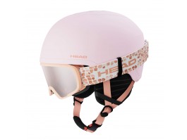 Head YUKI SET candy Ski&Snowboardhelm Kinder