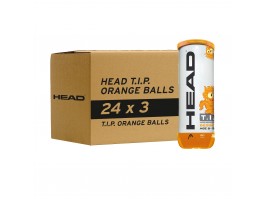 24x Head T.I.P. ORANGE Tennisbälle Kinder 3er Dose 