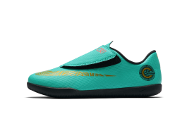 Nike Jr VaporX 12 Club PS(V) CR7 IC Fussballschuhe Indoor Kinder Klettverschluss