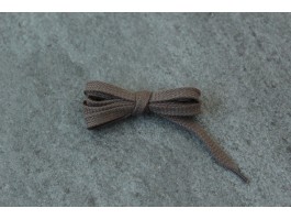 Schnürsenkel braun flach 8mm