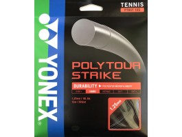Yonex Poly Tour Strike Tennissaite 1.25mm 12m cool black