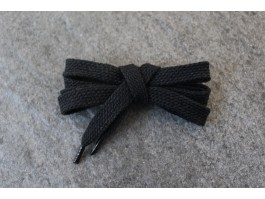 Schnürsenkel schwarz flach 9mm