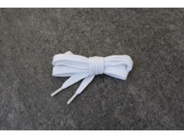 Schnürsenkel weiß flach 7mm