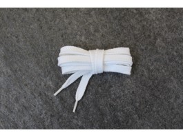Schnürsenkel weiß flach 9mm