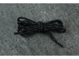 Schnürsenkel Trekking Schwarz/Grau rund 4mm