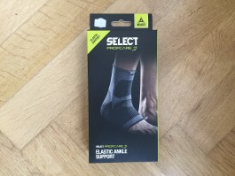 Select Elastische Knöchelbandage 2.0 Unisex Sport Freizeit Schwarz