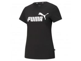 Puma ESS Logo Tee T-Shirt Damen puma black
