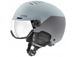 Uvex Wanted Visor glacier-rhino matt Ski&Snowboardhelm