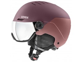Uvex Wanted Visor bramble antique rose Ski&Snowboardhelm