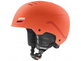 Uvex Wanted fierce red stripes matt Ski&Snowboardhelm 