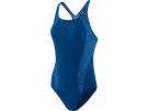 Speedo Dot Panel Laneback Swimsuit Badeanzug Damen