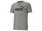 Puma ESS Logo Tee T-Shirt Herren medium gray heather