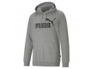 Puma ESS Big Logo Hoodie Kapuzenpullover Herren medium gray heather