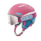 Head MAJA SET KINDERSKIHELM & BRILLEN SET pink/blue