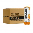 24x Head T.I.P. ORANGE Tennisbälle Kinder 3er Dose 