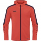 JAKO Kapuzenjacke Power flame/marine