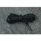 Schnürsenkel Trekking Schwarz/Silber rund 4mm
