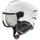 Uvex Instinct Visor white-black mat Ski&Snowboardhelm