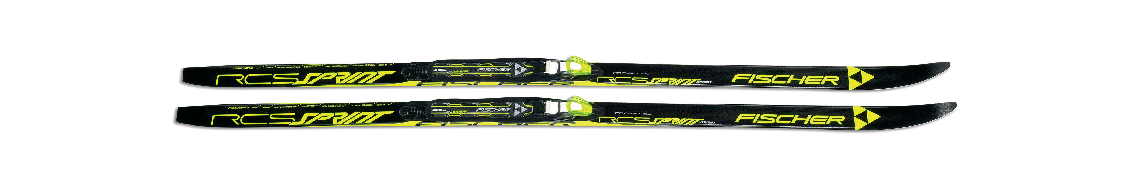 Fischer Kinder Langlaufski Set - Sprint Crown Mit Step-In Bindung 110cm